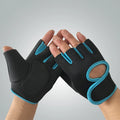 Factory Price Adjustable Elastic Work Out Gym Half Finger Boxing Sport Weight Lifting Exercise Fitness Cycling Palm Brace Gloves