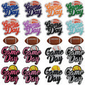 Iron on Embroidery  Game Day Patch for  Clothes Hat Decoration Gift