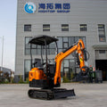 New Excavator Price 1.5ton 1.7 Ton 2 Ton Mini Excavator Digging Hydraulic Small Micro Digger Machine Prices for Sale