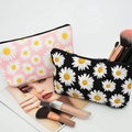 Women's Travel for Bag Reusable Practical Canvas Zipper Pouch with Custom Logo for Makeup & Cosmetic Organization