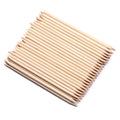 Tailai Wood Nail Sticks Double Sided Multi Functional Cuticle Pusher Manicure Pedicure Tool for Manicure Pedicure