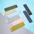 PU Creative Simple Leather Pencil Case with Logo Printing Student Gift Protective Pen Cover Personalized Pencil Bags