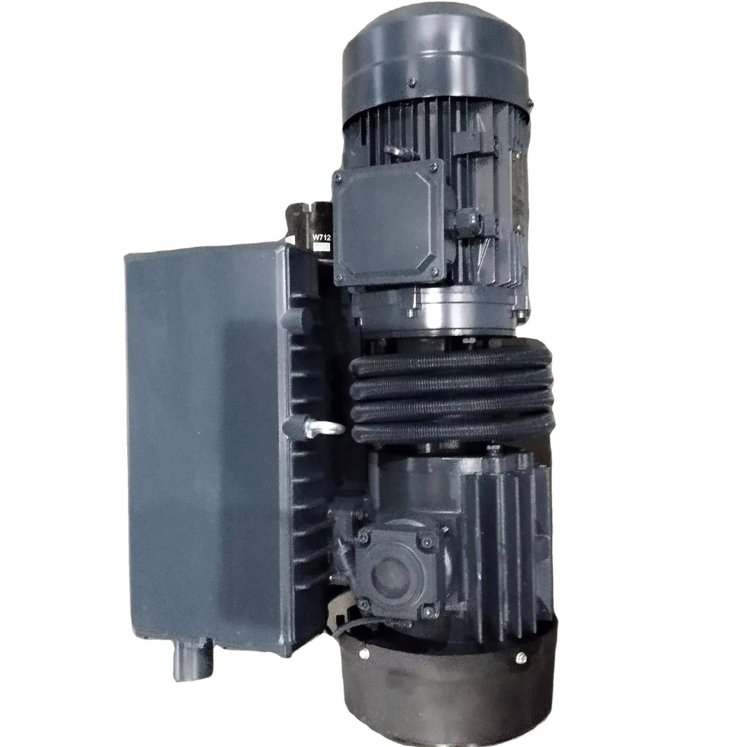 3KW Single-Stage High Pressure 100m³/h Oil-Sealed Vacuum Pump with AC Motor CNC Compatible -100KPa 380V Customizable OEM