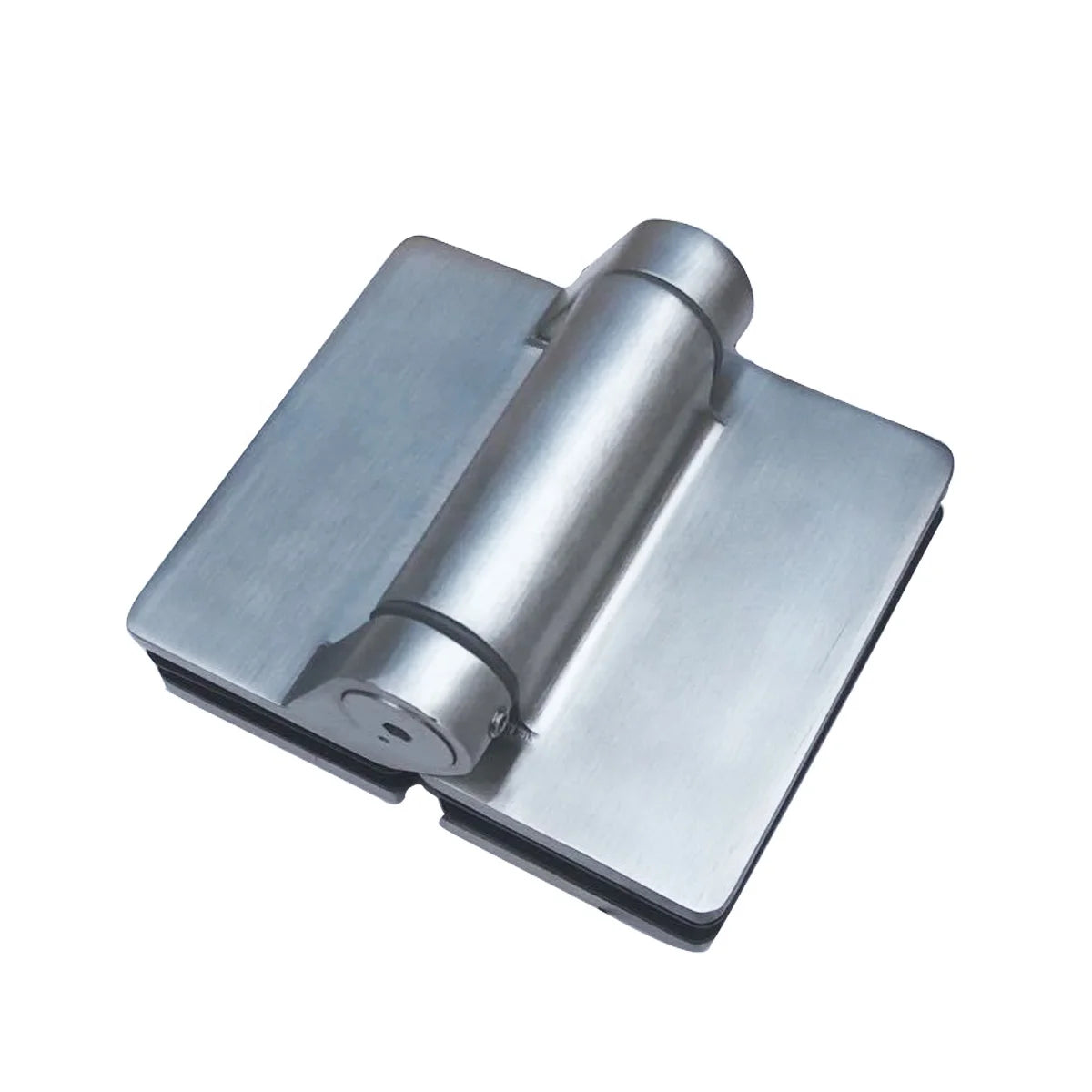ZD Glass Railing Hardware 180 Degree Stainless Steel Casting Parts Self Closing Small Spring Hinge