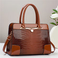 Pu Leather Women Fashion Shoulder Small Flap Crossbody Handbags Top Handle Tote Messenger Bags