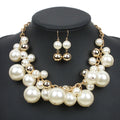 LUOXIN Wholesale Hot-selling Handmade Custom Pearl Jewelry Necklace Set for Women
