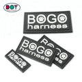 Bulk Sew on Rubber Small Labels Wholesale Custom Embossed 3D Logo Eco-friendly Garment Mini Soft PVC Patches for Clothing
