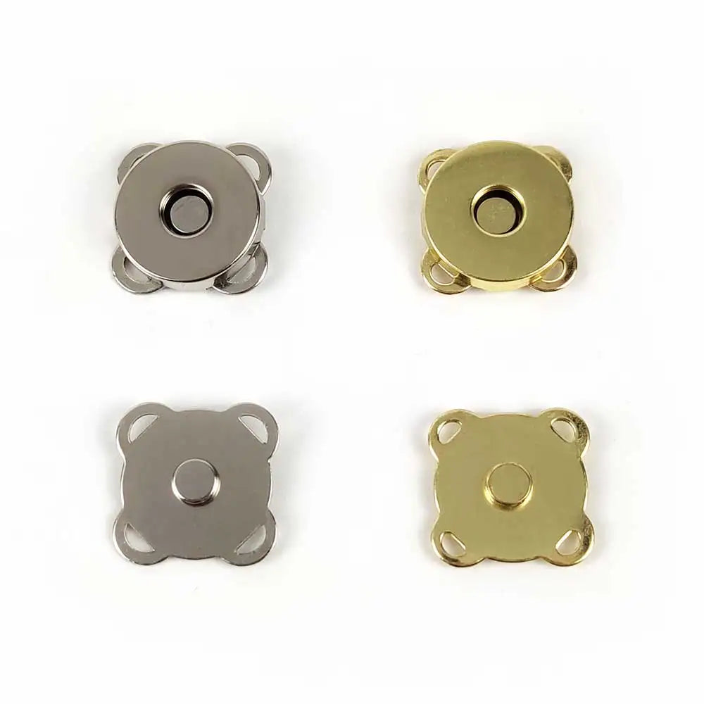 Meetee CR195 14/18mm Garment Sewing Accessories Clothing Coat Flower Shape Alloy Fastener Metal Buckles Snap Button