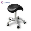Best-Selling Salon Stool With Wheels Comfort Classic Hairdresser Chair Barber Adjustable Stool Saddle Chair