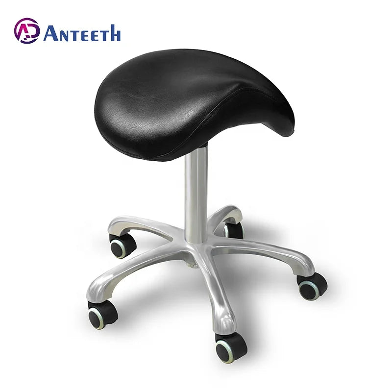 Best-Selling Salon Stool With Wheels Comfort Classic Hairdresser Chair Barber Adjustable Stool Saddle Chair