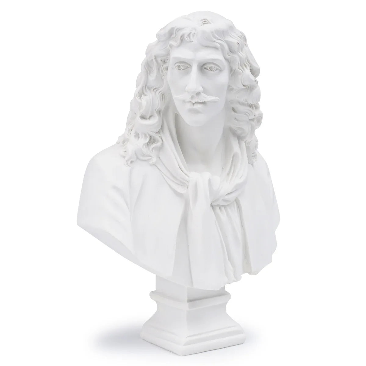 Wholesale Resin Gypsum Ornaments SKC11 Moliere Resin Bust Art Sketch Gypsum Statue for Home Decor