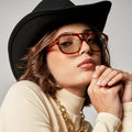 2022 Classical 80s 90s Double Bridge Square CR39 Pink Lens Shades UV400 White Acetate Sunglasses MegaBDM