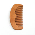 Scalp Logo Personalised Mini Salon ECO Pocket Hairdressing Styling Massage Custom Barber Mahogany Wood Hair Comb
