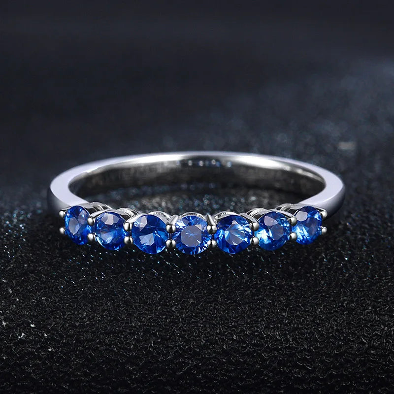Jewelries Supplier Natural Sapphire Fashion 18k Gold Rings for Women
