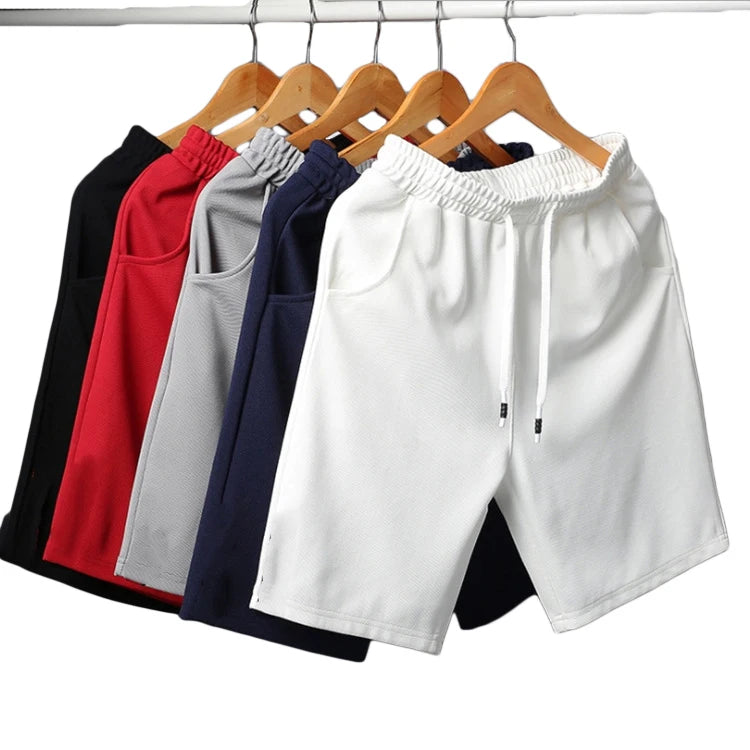 Wholesale Five-point Short Pants Men Summer Beach Shorts Casual Running Shorts Plus Size Men's Mesh Shorts De Hombre Knitted