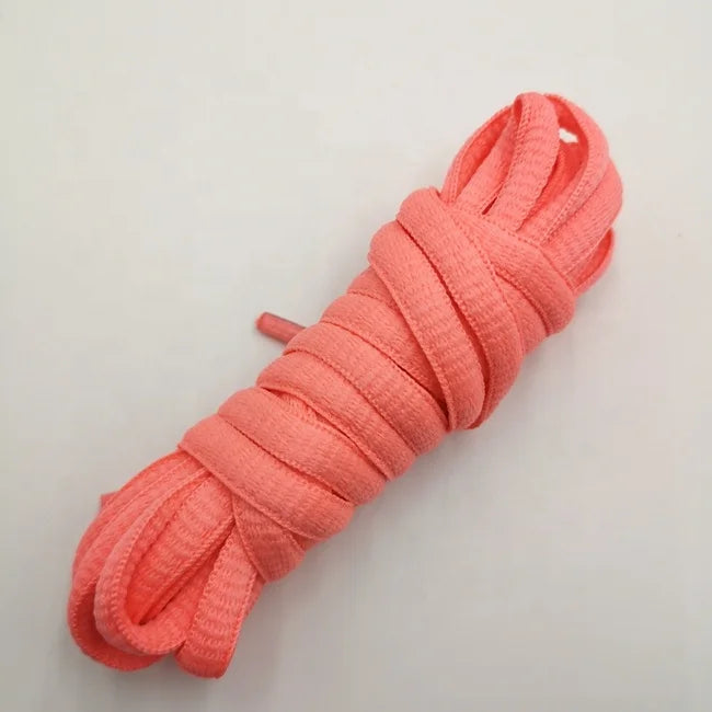 Hot Selling Oval Polyester Basketball Shoelaces Transparent Plastic Tips 4mm/4.5mm Width Customizable Length Unisex Sport Zone