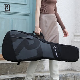 Lauren Real Mission Grey High-End Classical Guitar Bags Acoustic Gig Bag Wholesale Nylon Waterproof Instrument Cases Double