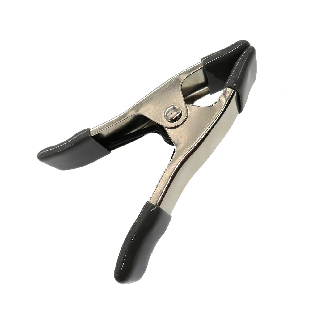 A-shaped PVC Dipped 4 Inch Long Handle Tent Accessories Spring Alligator Clamp Tent Clips
