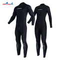 DIVE&SAIL Man Women Customized 1.5mm Neoprene SCR Back Zipper Long Sleeve Crew Neck Eco-Friendly Sport Wear Spearfishing Wetsuit