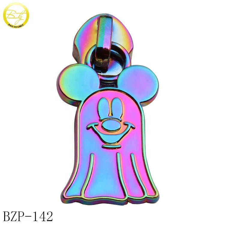 Creative Cartoon Logos Puller Slider Making Wholesale Handbags Lovely rainbow Puller Tags Accessory