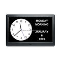 Pros New 10\" Dynamic Touch Screen Digital Azan Clock Full Quran Player Islamic Art Duas Dhikr Hadith Electronic Desk Clocks