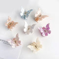 Butterfly Acetic Acid Plate Accesorio Para Cabello Sweet Temperament Back Head Hair Clip OEM Factory Disk Hair Shark Clip