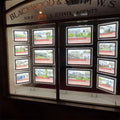 New Real Estate Sign Board Acrylic LED Light Box Vitrine with Multi-Color Frame and High Brightness for Multi-Use Wholesale