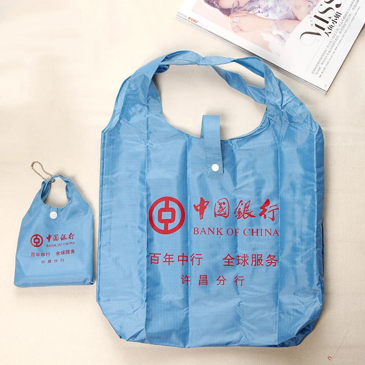2026 Custom Print Logo Cheap Reusable Shopping Bags Plain Folding Tote Bag