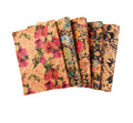 INFOCORK 45*30CM Portugal Cork Fabric - Naturalcork PU Leather Sheet with Rose Flower Film for DIY Drawer Mats | Wholesale