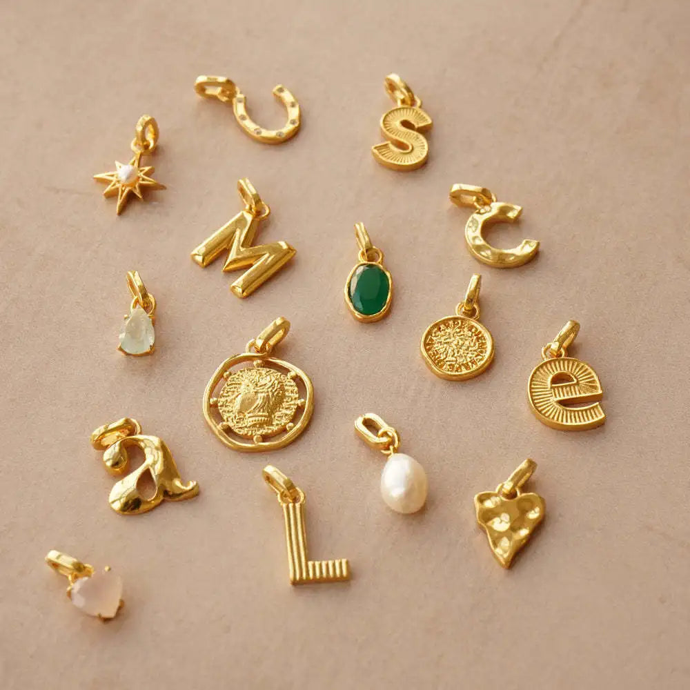 Hot Sale Electroplated Copper DIY Handmade Charm Rose Cross Envelope Shape Fruit Food Series Necklace Pendant