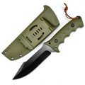 Boutique Outdoor Survival Knife Fixed Blade 7Cr14Mov Steel High Hardness Portable Jungle Camping Knife Straight Tactical Knife
