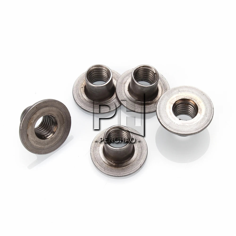 M4 M5 M6 M8 M10 T Type Nut Welding Furniture Nuts Carbon Steel Round Base Screw-In Tee Nut M4*7.5 M5*8.0 M6*10 M8*10  M10*13
