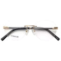 Popular Vintage High-Grade Titanium Rimless Eyeglasses Frames Wholesale Price Popular Design