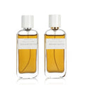 Custom 50ml Clear Square Spray Glass Perfume Bottle With Crimp Cap for Cosmetics Packaging