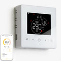 Beok Battery Power Supply Tuya WiFi Wired Gas Boiler Room Thermostat for Heating