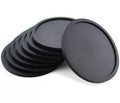 Wholesale Logo Custom Colorful Round Thicken Waterproof Soft Non-slip Silicone Drink Coasters Cup Pad Mat