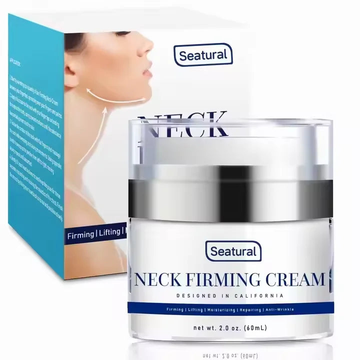 Private Label Natural Anti Aging Neck Firming Cream Tighten and Lift Neck Cream
