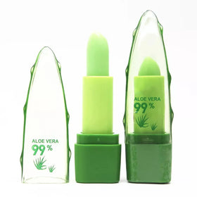 Hot Sale Student Makeup Aloe Vera Color-changing Lipstick Lasting Moisturizing No Fading Lipbalme Lip Balm