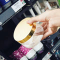 Available Empty Round PET Plastic Jars 250ml 8oz 500ml 16oz Clear Face Cream Loose Powder Jars Screw Cap Sealing