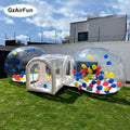 New Design Transparent Tent Double Inflatable Balloon Bubble House Tent for Kids