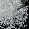 SICGEM Brilliant Cut Synthetic White Melee Moissanite EF VVS Small Size 1.6mm 1.7mm 1.8mm 1.9mm Loose Fire Certified