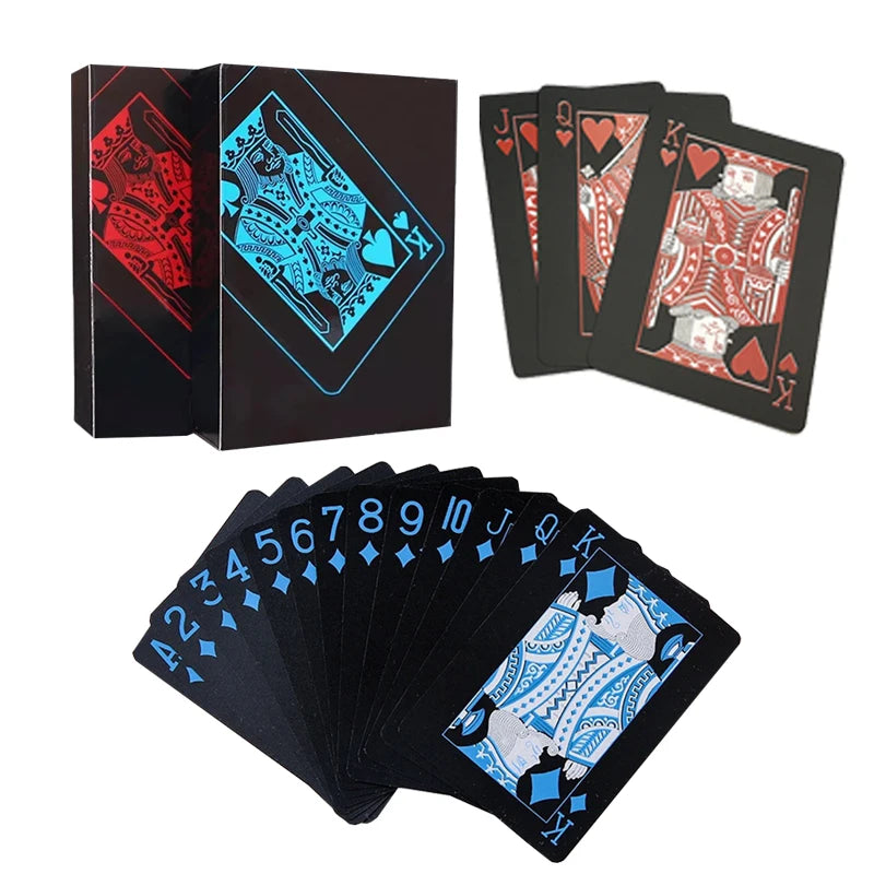 Normal Advertising Poker Colorful Waterproof Rally 100% Plastic Playing Cards for Poker Fun
