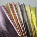 Factory Stock Embossed Shiny PU Synthetic Leather Faux Leather Sheets Customizable Colors for Luggage Bag Furniture Sofa