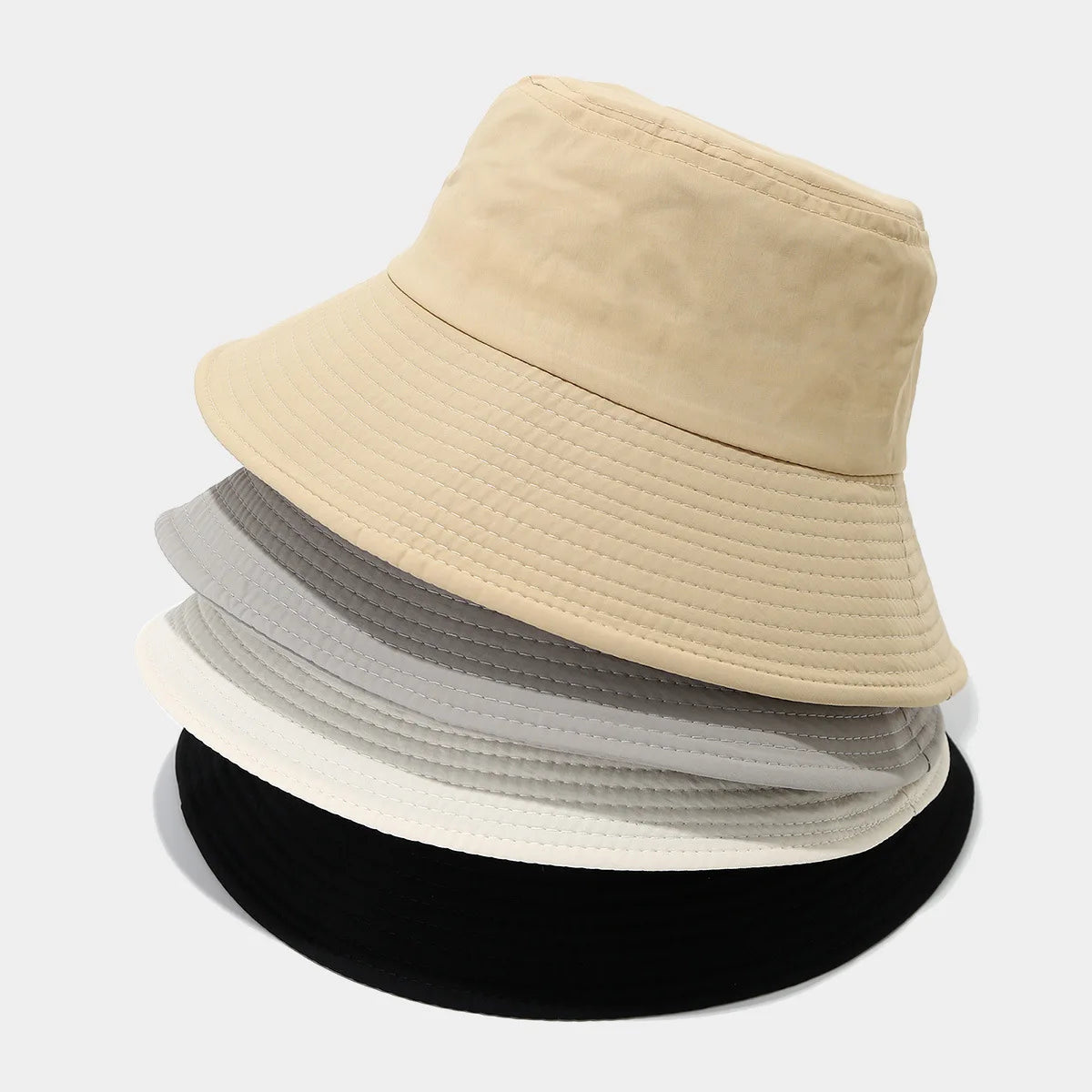 Quick Drying Breathable Thin Fisherman Bucket Hat for Women Men Wide Brimmed Outdoor Fishing Hat