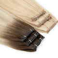 New Design Genius Russian New Weft Hair Seamless Can Be Cut Virgin Hand Tied Weft Hair Genius Weft Hair Extension
