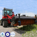 WEIFANG Map 1000kg Loading ZL10 910 240cm Low Height Mini Front Garden Hydraulic Wheel Loader EURO 5 Engine Gearbox 4X4 Drive