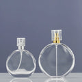 Wholesale 30ml Luxury Clear Glass Spray Perfume Bottle 1oz with Dropper Sealing Screen Printing Packed Cartons MOQ 100pcs