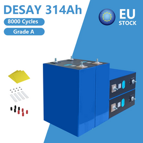 EU Stock DESAY 314Ah LiFePO4 Battery+Busbar + Screw + Insulation Board +3~7 Days DDP Delivery