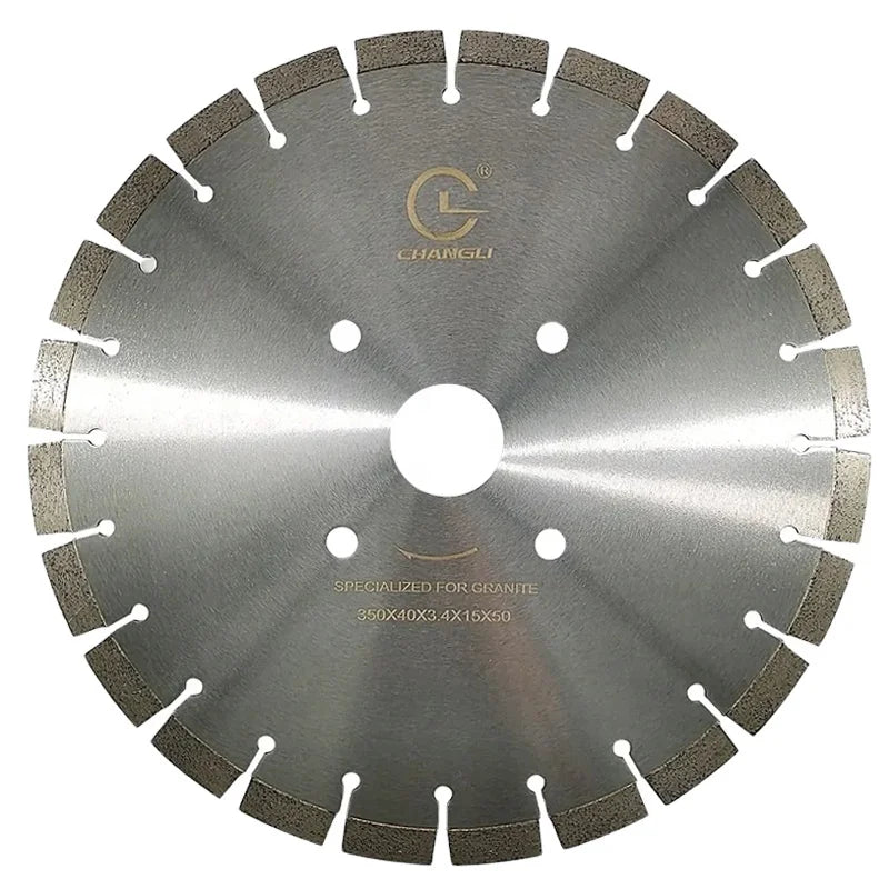 14 Inch High Frequency Welded Segmented Diamond Disc 350mm Wet Cutting Saw Blade for Hard Granite Concrete Stone