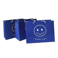 Custom Recycled Guangzhou Cosmetic Paper Bag Wide Base Paper Kraft Bag Packaging Paper Bag with Handle